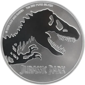 2020 1oz Niue Jurassic Park .999 Silver Coin BU