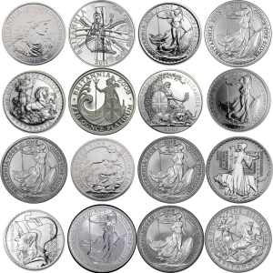 1 oz Britannia Silver Coin Set