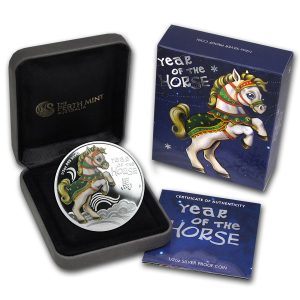 Baby Horse 1/2oz Silver Proof Coin