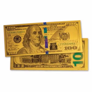 1 gram America .999 Gold Note (Type III)